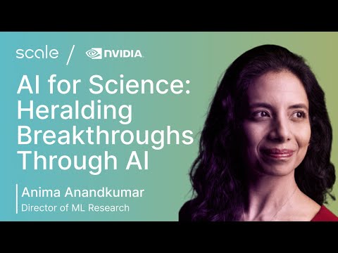 Dr. Anima Anandkumar (NVIDIA) | AI for Science | TransformX 2022