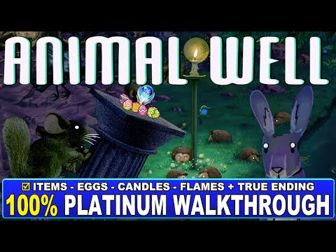 Animal Well 100% Platinum Walkthrough - Trophy & Achievement Guide