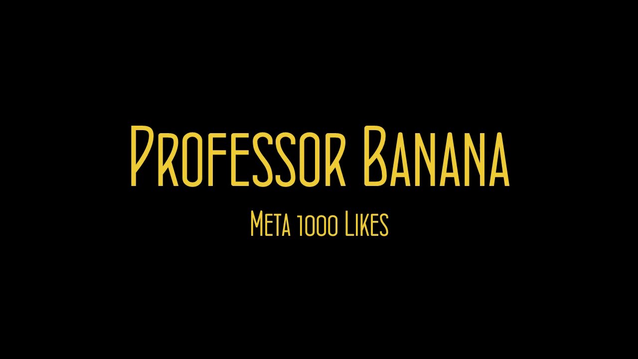 PROFESSOR BANANA - HISTÓRIA DE TERROR