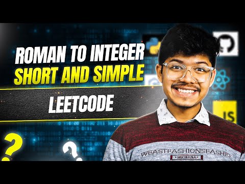 Leetcode 13 Roman To Integer Solution Explained Java
