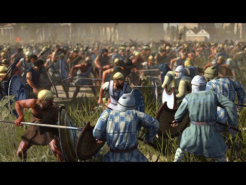 Extremely Aggressive Defense!  3v3 Siege - Total War: Rome 2