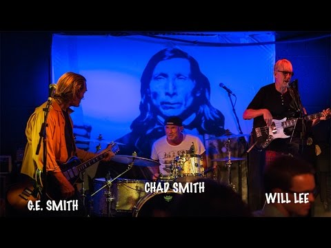 G. E. SMITH, CHAD SMITH AND WILL LEE AT THE STEPHEN TALKHOUSE.