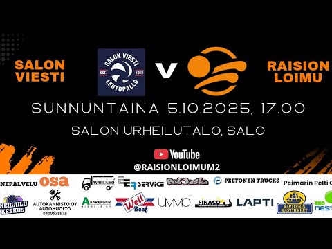 Miesten 2-Sarja Salon Viesti vs Raision Loimu