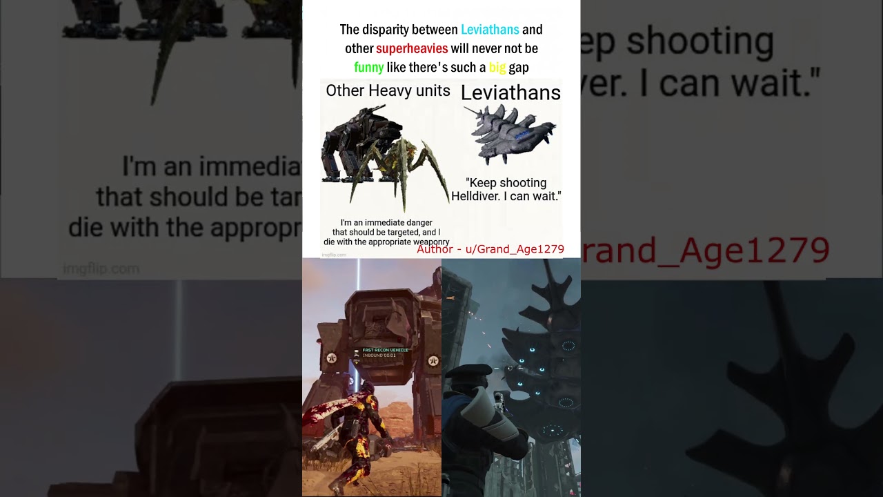 BIG ENEMIES ARE BUILT DIFFERENTLY - HELLDIVERS 2