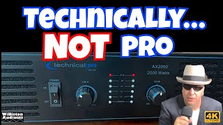 Download lagu Pro Audio Amp on the Cheap? Technical Pro AX2000 2000W of Unicorns [4K] mp3