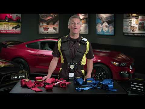 JEGS SFI Ultra Series Cam Lock Latch Link Harnesses Race Belts Kenny Wallace