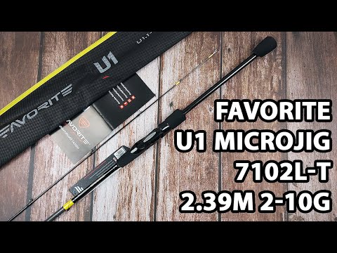  Спінінг Favorite U1 Microjig 7102L-T 2.39m 2-10g Fast