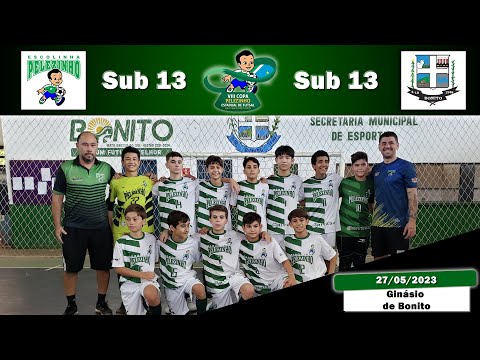 Bonito 3 x 1 Pelezinho - Sub 13 - Copa Pelezinho Estadual