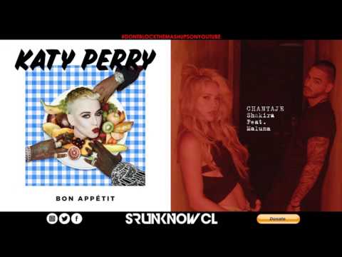 Katy Perry ft. Migos vs. Shakira ft. Maluma - Bon Appétit / Chantaje (Mashup)