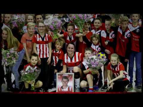 Cindy van Eijk afscheid van selectie en supporters