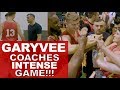 GaryVee COACHES INTENSE GAME At The Baron Davis Celebrity Basketball Run In Los Angeles