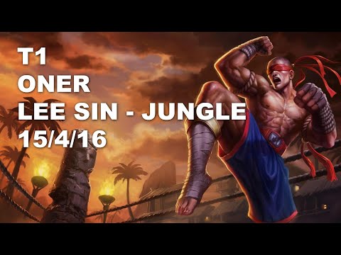 T1 Oner Jungle Lee Sin vs Rek'Sai - KR Grandmaster Patch 10.9