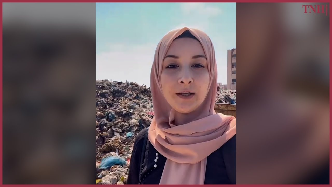 Gaza 'safe zones' battle to cope with rubbish and raw sewage