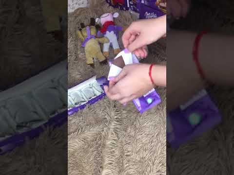 Milka ice cream🍨 and 🍫chocolate