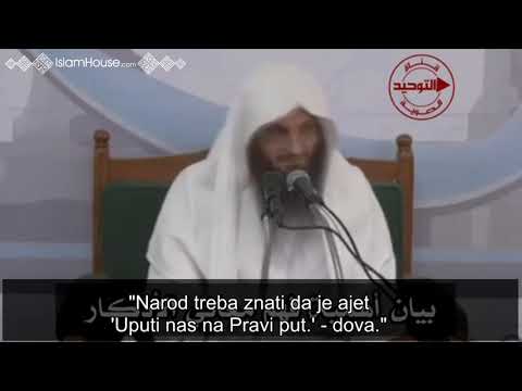 Razmišljaj o onome što učiš!│šejh Abdurrezak el-Bedr