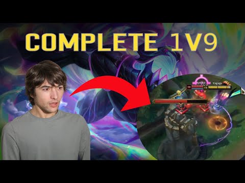 COMPLETE 1v9 WITH CREATIVITY - Engage, Challenger Zac gameplay - Bel'Veth matchup