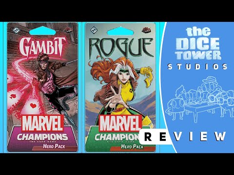 Marvel Champions: Gambit & Rogue Hero Packs Review