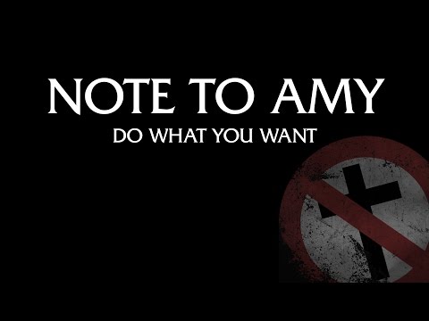 Note to Amy - Do What You Want (Bad Religion Cover)