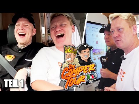 ANGEKOMMEN am GARDASEE 😍 CAMPER-TOUR mit MONTE 😂 HIGHLIGHTS Tag 1