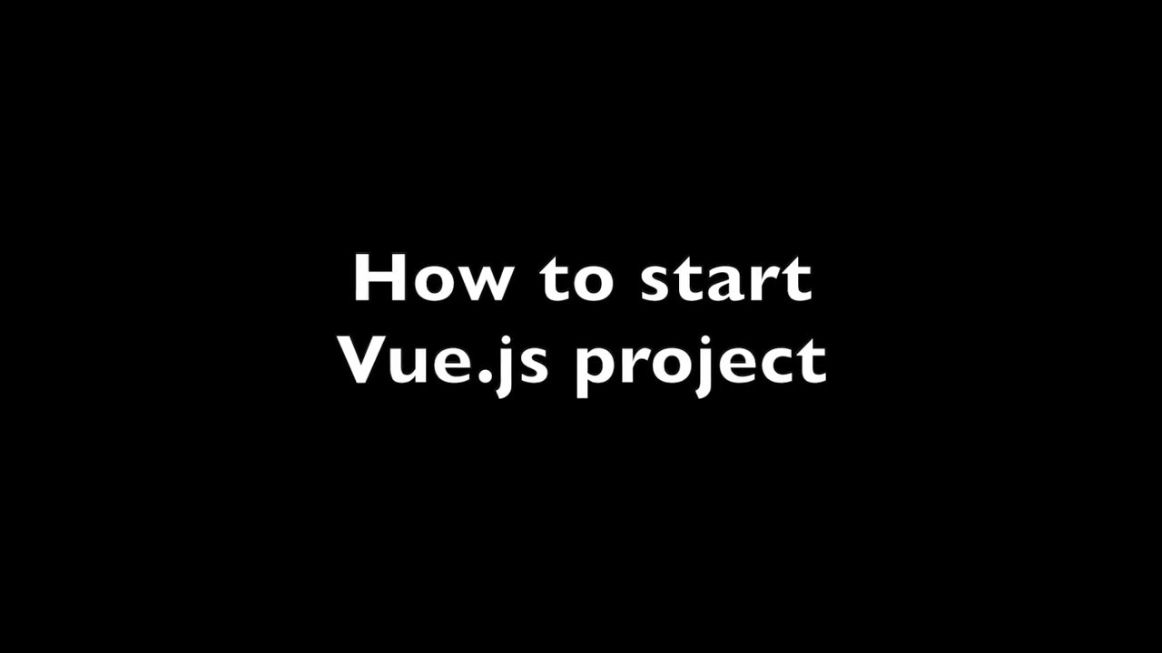 How to bootstrap Vue.js project with CLI and GUI