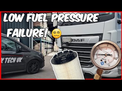 Don't Be Fooled By THIS DAF Fuel pressure fault LIKE I WAS!