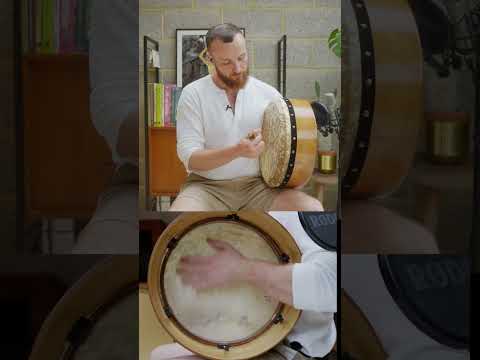 Irish Bodhrán - Front and Back view