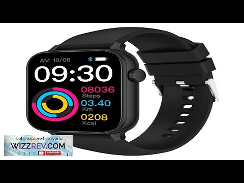 SENBONO TG06 1.85inch HD Screen GPS Compass bluetooth Call Heart Rate Blood Review