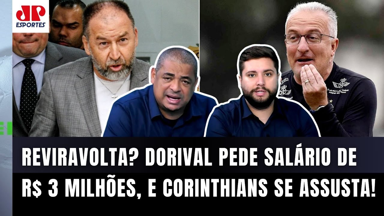 E AGORA??? "SAIU A INFORMAÇÃO de que o Corinthians SE IRRITOU porque o Dorival..." SAIBA TUDO!