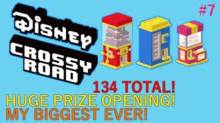 Disney Crossy Road "Huge Prize Opening #7!" (60 FPS)