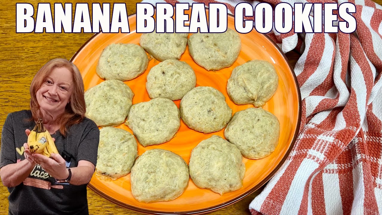 BANANA BREAD COOKIES Only 6 Ingredient Treat