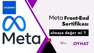 Meta Front-End Developer Sertifikası İncelemesi: Coursera Programı Değ