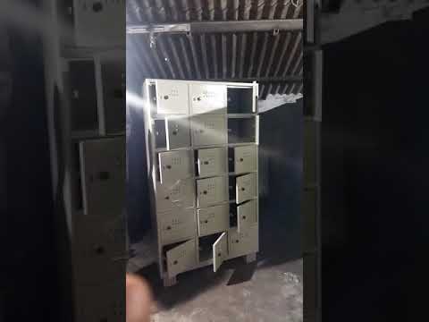 Industrial Steel Lockers 12 Doors