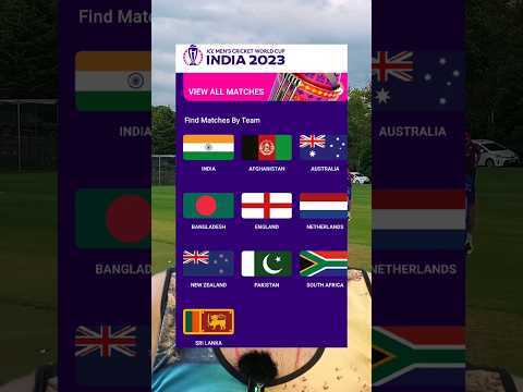 Buy ICC Cricket World Cup Tickets 2023 | Indian cricket Team matches tickets available at BookMyShow