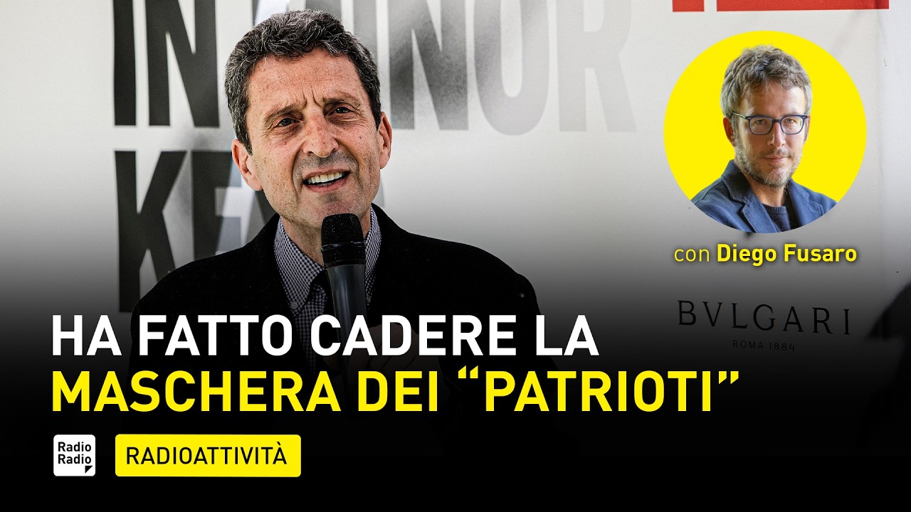 Pietrangelo Buttafuoco ha fatto cadere la maschera dei "PATRIOTI"