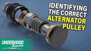 Identifying The Correct Alternator Pulley