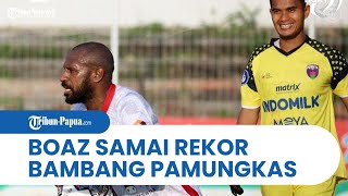 Boaz Solossa Samai Rekor Bambang Pamungkas setelah Cetak Gol Lawan Persita Tangerang