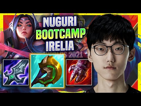 NUGURI LITERALLY DESTROYING WITH IRELIA IN EUW SOLOQ! - FPX Nuguri Plays Irelia TOP vs Sett!