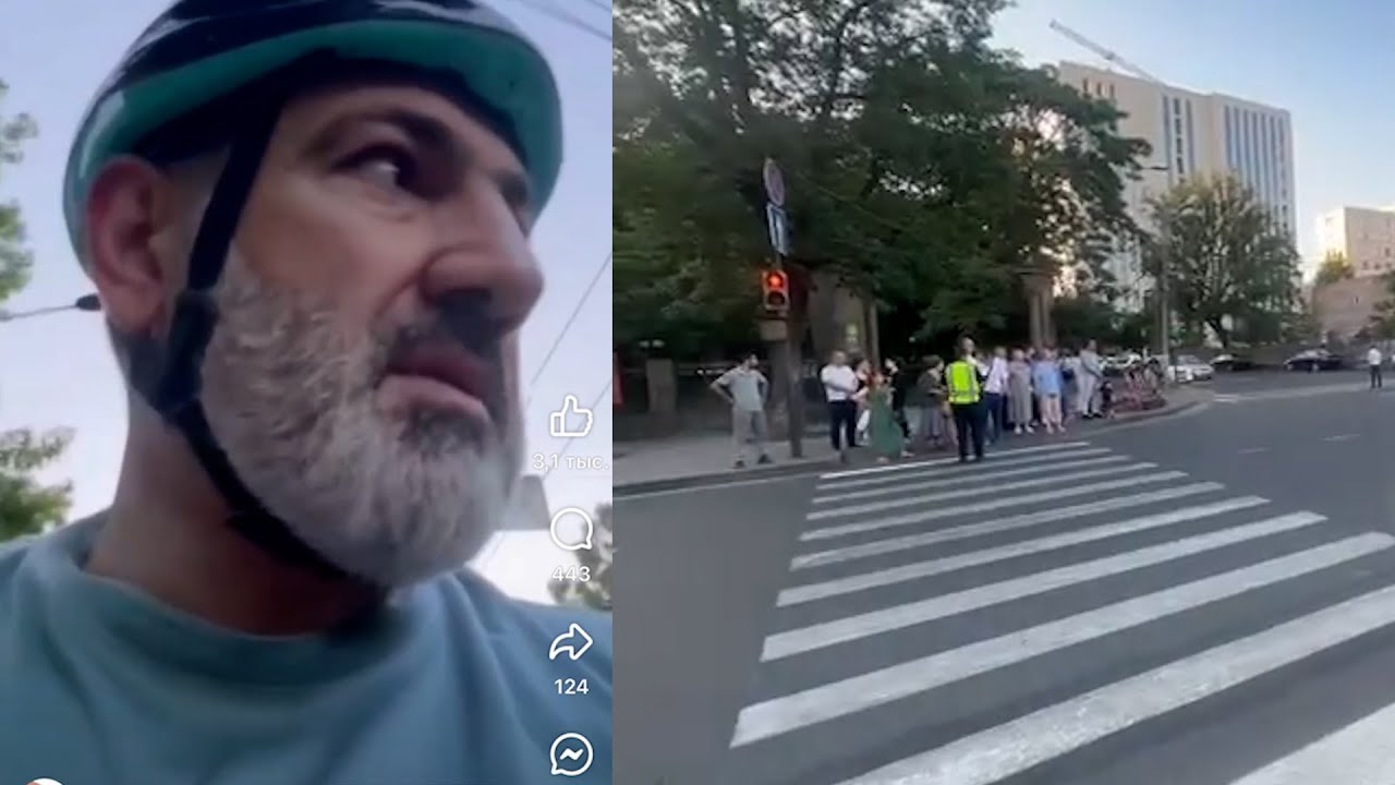 «Հեծանվորդ» Փաշինյանն է անցնում