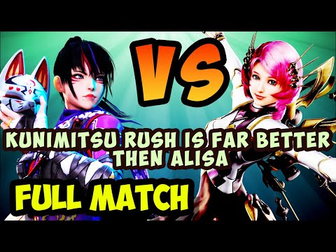 kunimitsu Rush is Far Better then Alisa | Tekken 7