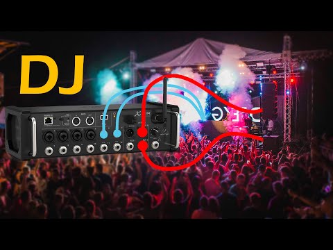 Behringer XR12 ULTIMATE Setup for DJ & small band