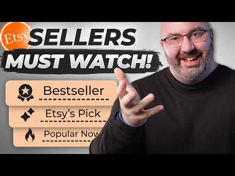 Etsy Badges EXPLAINED: How to Get Bestseller & More!