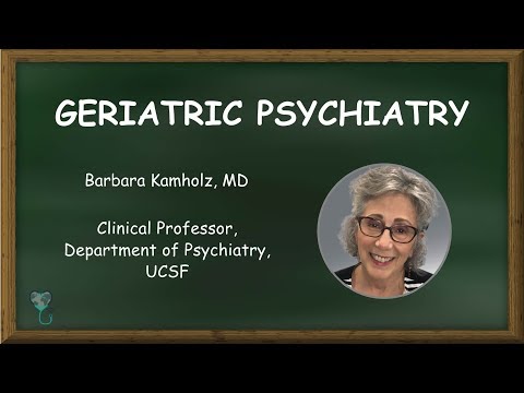 Geriatric Psychiatry - Complete Lecture | Health4TheWorld Academy