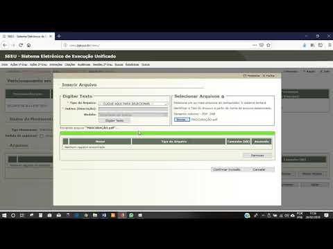 V.1 Dicas SEEU habilitação de processo por juntada de procuração (Advogado). Processo Criminal. VEP