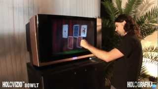 Full-angle 3D displaying: HoloVizio 80WLT