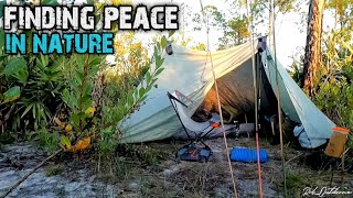 SOLO Stealth Camping a FLOODED TRAIL