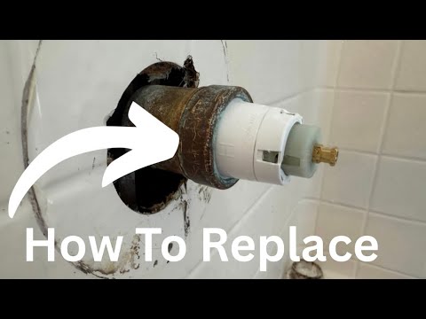 How To Replace A Delta Shower Cartridge(Single handle)