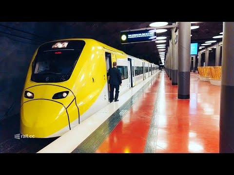 Arlanda Express! TREM X3! Aeroporto para a cidade de Estocolmo, um dos trens mais rápidos da Suécia