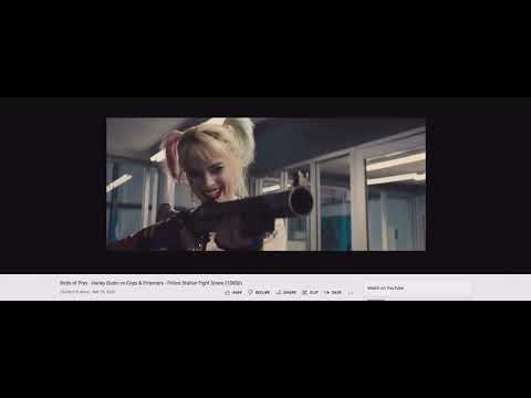 Birds of Prey Harley Quinn vs Cops and Prisoners (You don't Own me)