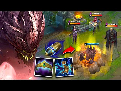 Crownguard Malphite is an UNSTOPPABLE AoE One-Shot (Season 12 BROKE Malphite) - League of Legends