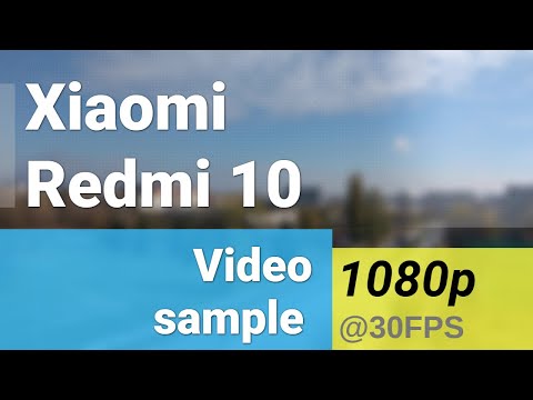 FullHD 1080p 30fps (main camera, 2x zoom) - Xiaomi Redmi 10 video sample